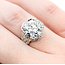 Ring Mid-Century 4.03ct Lab Grown Diamond D VVS2 IGI: LG671416241 .50ctw Diamonds 900pt 4.33g 125100027