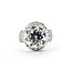 Ring Mid-Century 4.03ct Lab Grown Diamond D VVS2 IGI: LG671416241 .50ctw Diamonds 900pt 4.33g 125100027