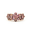 Ring Floral 1.65ctw Pink Tourmaline 14kr 10mm Sz8 5.37g 225100028