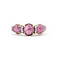 Ring  .05ctw Round Diamonds 1.66ctw Pink Sapphire 14ky 6.75mm Sz8 3.02g 225100040