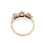Ring  .05ctw Round Diamonds 1.66ctw Pink Sapphire 14ky 6.75mm Sz8 3.02g 225100040