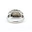 Ring Cluster .82ctw Round Diamonds 14kw 11.5mm Sz8.25 6.17g 225100050
