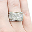 Ring Pave .50ctw Round Diamonds 14kr 11.85mm Sz7 4.8g 225100013