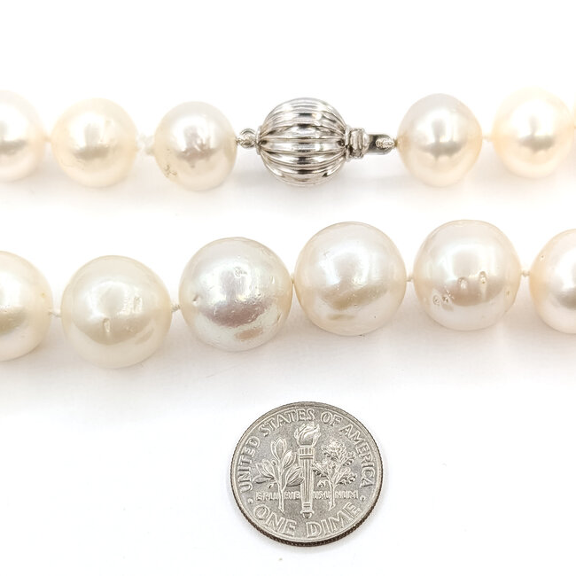 Necklace Strand 11-13mm South Sea Pearl 14kw 18" 87.3g 225100114