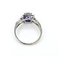 Ring Twisted .13ctw Round Diamonds 2.18ct Tanzanite 14kw 11.35mm Sz10 4.1g 225100018