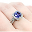Ring Twisted .13ctw Round Diamonds 2.18ct Tanzanite 14kw 11.35mm Sz10 4.1g 225100018