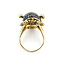 Ring Skull 3.38ctw Round Diamonds 14ky 1x.85" Sz11 13.11g 125100033