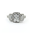 Ring Cluster .85ctw Round Diamonds 14kw 10.4mm Sz8 4.3g 225100016