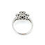 Ring Cluster .85ctw Round Diamonds 14kw 10.4mm Sz8 4.3g 225100016