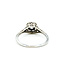 Ring Engagement 0.3ct European Cut Diamond 18kw 7.3mm Sz8 2.22g 225100055