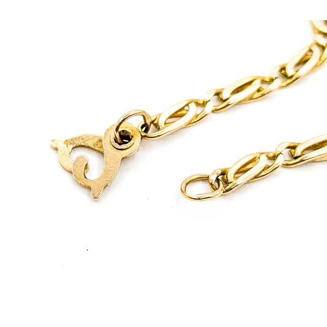 Necklace Fancy Twist 14ky 3mm 22" 14g 225102003