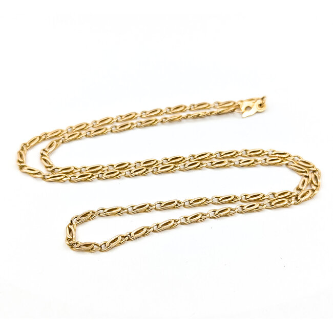 Necklace Fancy Twist 14ky 3mm 22" 14g 225102003