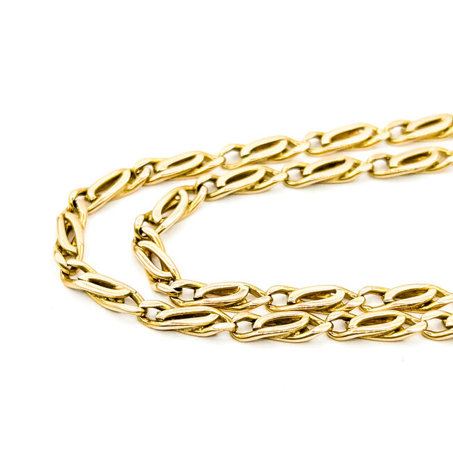 Necklace Fancy Twist 14ky 3mm 22" 14g 225102003