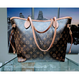 Handbag Louis Vuitton Neverfull MM Monogram M46975 125115012