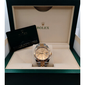 Watch Rolex Datejust Two-Tone 126333 Yr. 2024 41mm Stainless Steel & 18kt Yellow Gold 7.75" Box & Card 125116011