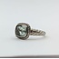 Ring David Yurman .12ctw Diamonds Prasiolite SS Sz6.75 5.6g 225070090