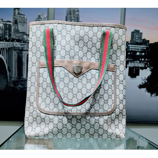 HandbagGucciSherry Line Canvas Tote125115030