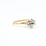 Ring Engagement .94ct Old European Diamond 14ky 2.3mm Sz6.75 2.22g 125100020