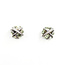 Earrings Cable David Yurman .08ctw Round Diamonds 11x11mm Crystal Sterling 11.5x11 4.62g 125100085