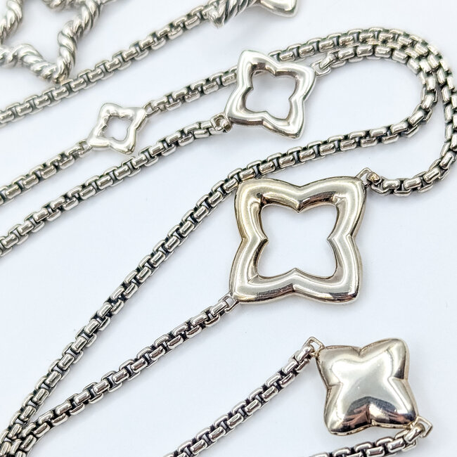 Necklace Box Link David Yurman Toggle Clasp Sterling 2.5mm 36" 41.38g 125102015