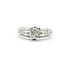 Ring Cluster .40ctw Round/Princess Diamonds 14kw 7mm Sz7 3.8g 125110001