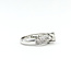 Ring Cluster .40ctw Round/Princess Diamonds 14kw 7mm Sz7 3.8g 125110001