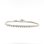 Bracelet Tennis 3ctw Round Diamonds 14kw 3mm 6.5" 9.12g 125110002