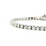 Bracelet Tennis 3ctw Round Diamonds 14kw 3mm 6.5" 9.12g 125110002