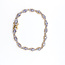 Bracelet Cluster 8.25ctw Tanzanite 14ky 5.5mm 7.5" 9.8g 125110014
