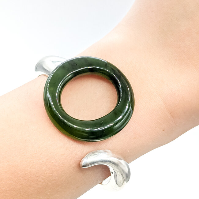 Bracelet Tiffany & Co Jade Sterling 45.11g 225100004