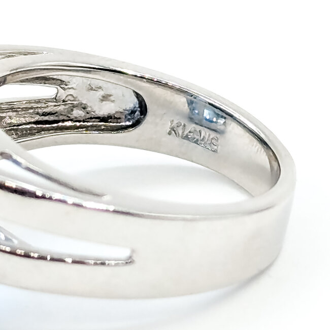 Ring Solitaire 25.87ct Blue Topaz 14kw 20mm Sz6.5 11.59g 225100057