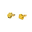 Earrings Gold Nugget 14kt Post 22ky 9.3x8.2mm 3.38g 225100071
