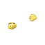 Earrings Gold Nugget 14kt Post 22ky 9.3x8.2mm 3.38g 225100071