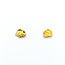 Earrings Gold Nugget 14kt Post 22ky 9.3x8.2mm 3.38g 225100071