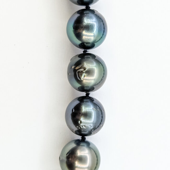 Necklace Strand 11-13mm Tahitian Pearl 14kw 18" 84.1g 225100115