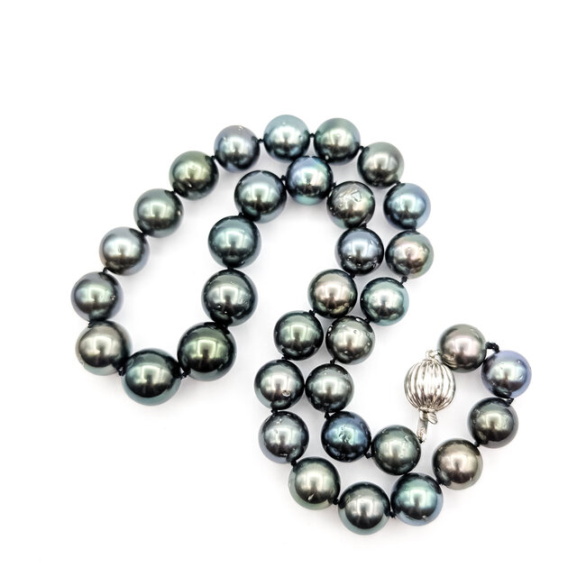 Necklace Strand 11-13mm Tahitian Pearl 14kw 18" 84.1g 225100115