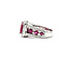 Ring Halo Kite Set .42ctw Round Diamonds 3.24ct Ruby .75ct Ruby 18kw 12mm Sz4 9.36g 225100131