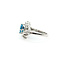 Ring Bypass 0.32ctw Round Diamonds 3.01ct Zircon 14kw 15mm Sz6.5 6.61g 225100132