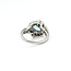 Ring Bypass 0.32ctw Round Diamonds 3.01ct Zircon 14kw 15mm Sz6.5 6.61g 225100132