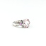 Ring Multi-Color 0.15ctw Round Diamonds 3.72ct Pink Sapphire .14ctw Pink Sapphire 14kw 5.7mm Sz7 5.18g 225100140