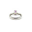 Ring Engagement 0.18ctw Round Diamonds 1.23ct Pink Sapphire Platinum 3.2mm Sz4.5 6.14g 225100146