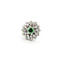 Ring Cocktail 1.64ctw Round Diamonds 1.31ct Tsavorite Garnet 14kw 20x20mm Sz7 10.82g 225100148