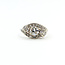 Ring Bypass 1.17ctw Round & Baguette Diamonds 14kw 10.7mm Sz7 4.93g 225100155