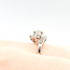 Ring Bypass 1.17ctw Round & Baguette Diamonds 14kw 10.7mm Sz7 4.93g 225100155
