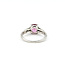 Ring 3-Stone 0.1ctw VS Diamonds 2.24ct Pink Sapphire 14kw 2.7mm Sz6 3.22g 225100156