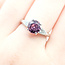 Ring 3-Stone 0.1ctw VS Diamonds 2.24ct Pink Sapphire 14kw 2.7mm Sz6 3.22g 225100156