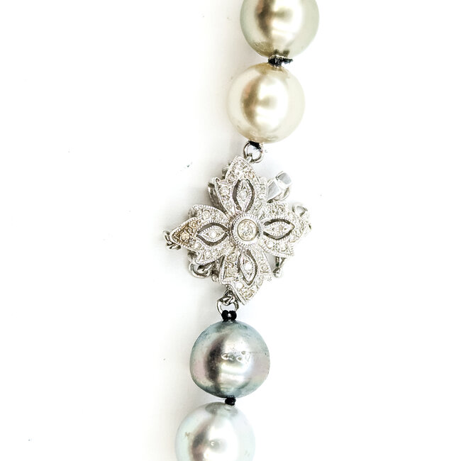 Necklace Strand 9.8mm Pearl 14kw 18" 56.97g 225100171