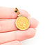 Pendant 1913 Indian Head $2.50 Gold Coin 14ky 18.35mm 5.35g 225102004