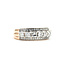 Ring 3-Row 1.10ctw Princess & Round Diamonds 14kr 6.65mm Sz7 5.5g 225100014