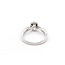 Ring Accented Solitaire 0.45ct Round Diamond .25ctw Diamonds 14kw Sz5.75 225100175